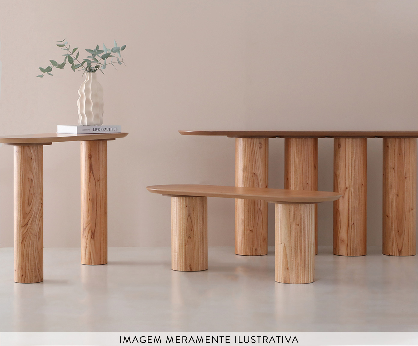 Mesa de Jantar Redonda Bold Legs image number 6