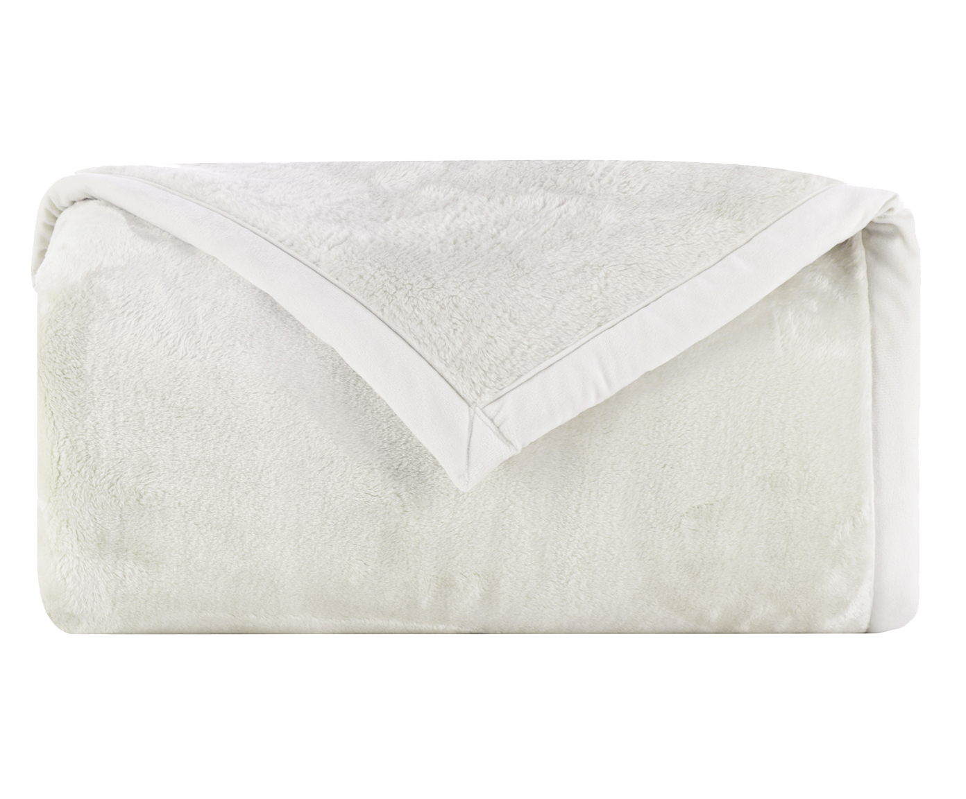 Cobertor Branco Soft Luxo - image 0