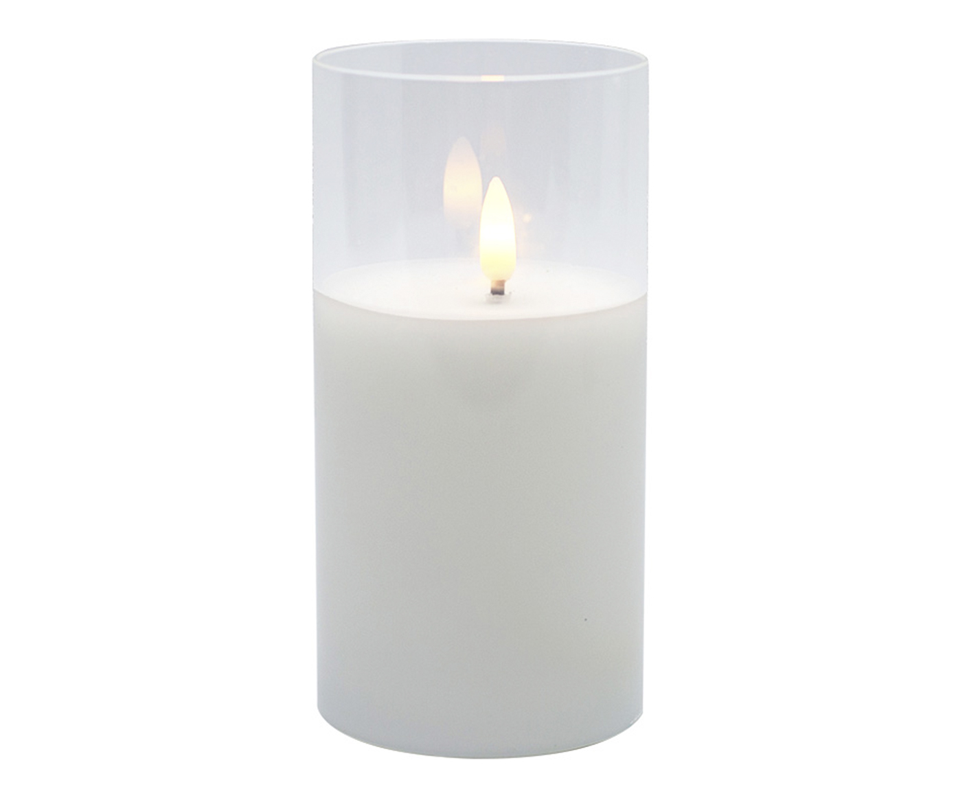 Vela Decorativa de LED Torche Branco M&eacute;dia - image 0