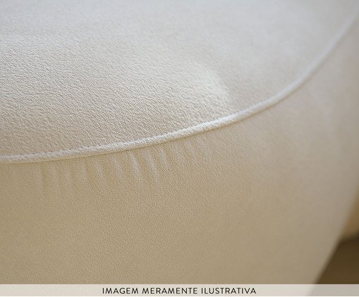 Sof&aacute; Laguna by Elle - Chaise Esquerda  - Boucle Cinza II image number 2