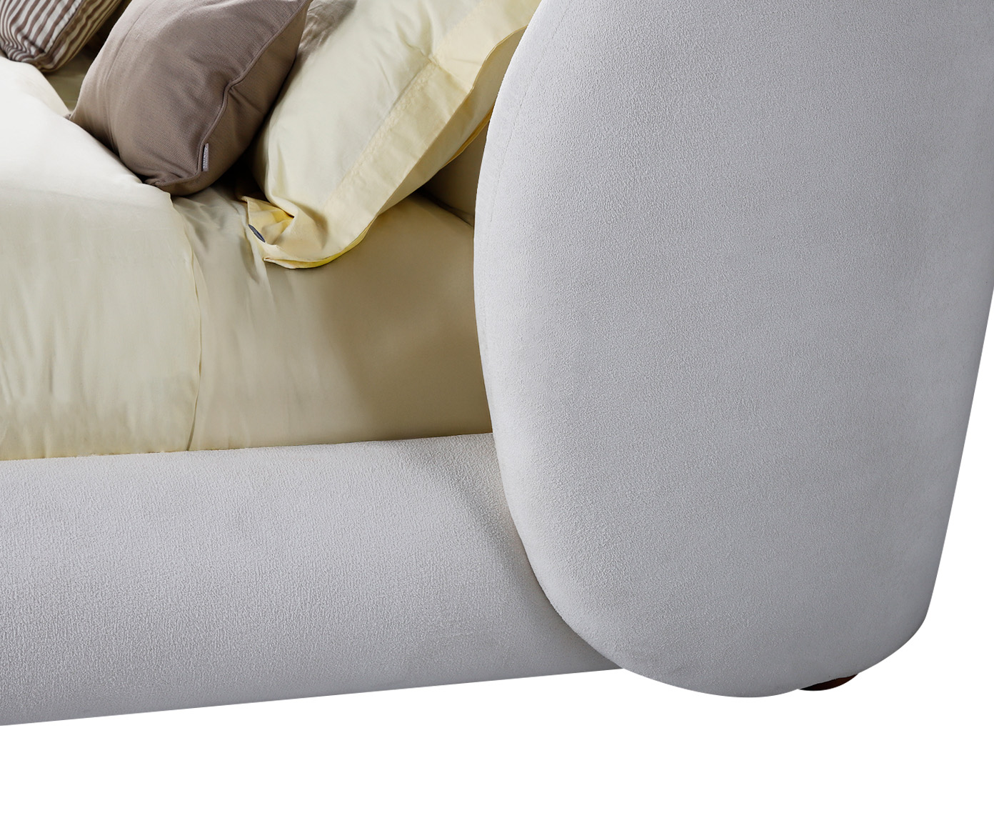 Cama Lumie Boucl&eacute; Atoalhado Branco image number 4