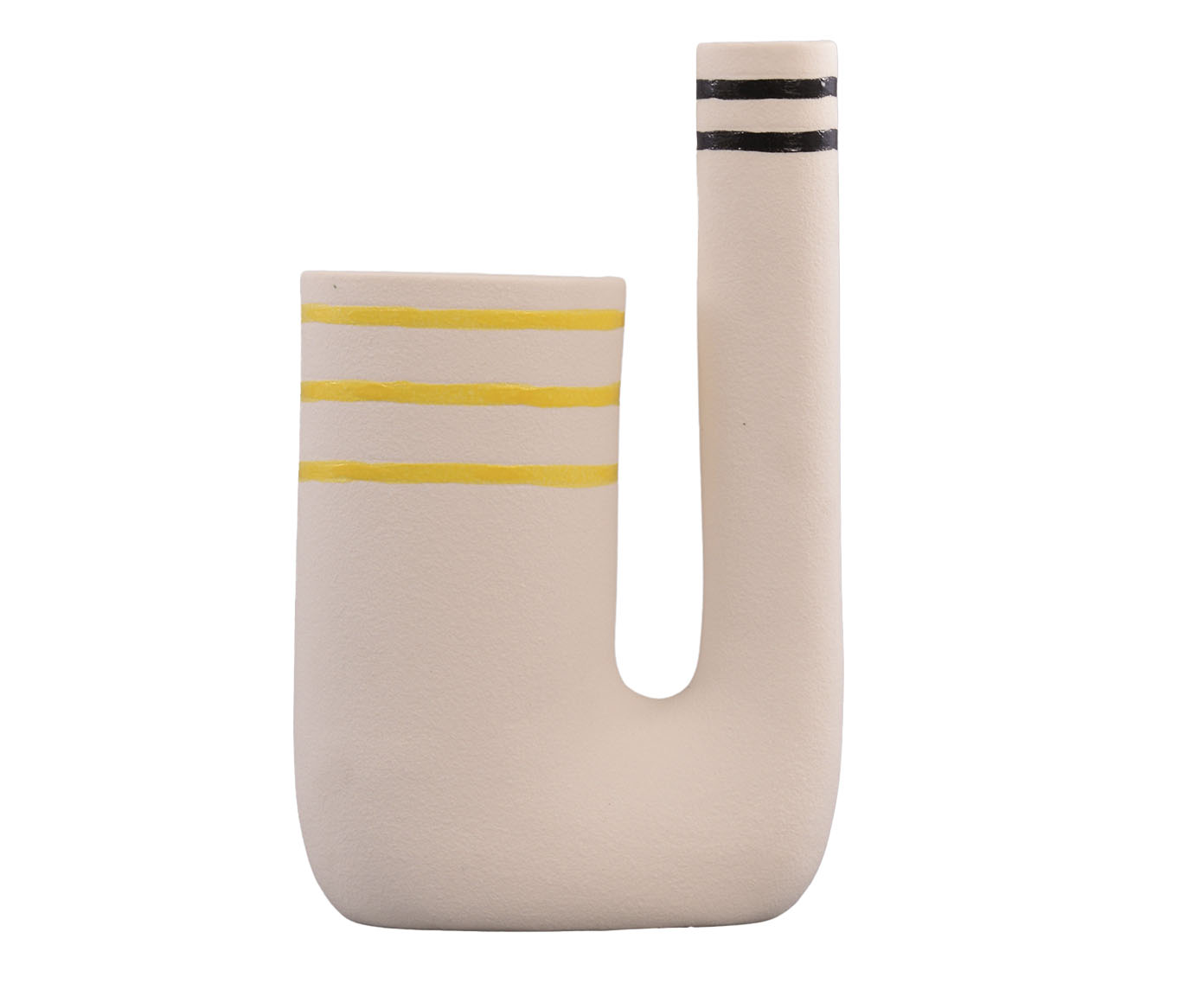 Vaso Stripe Br Amarelo - image 0