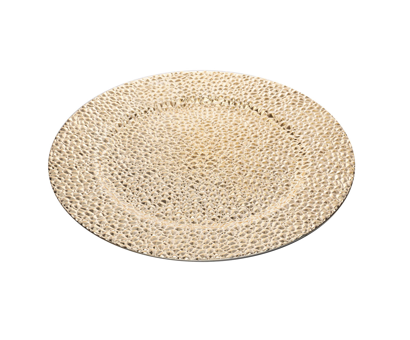Sousplat Martelado Dourado - image 1