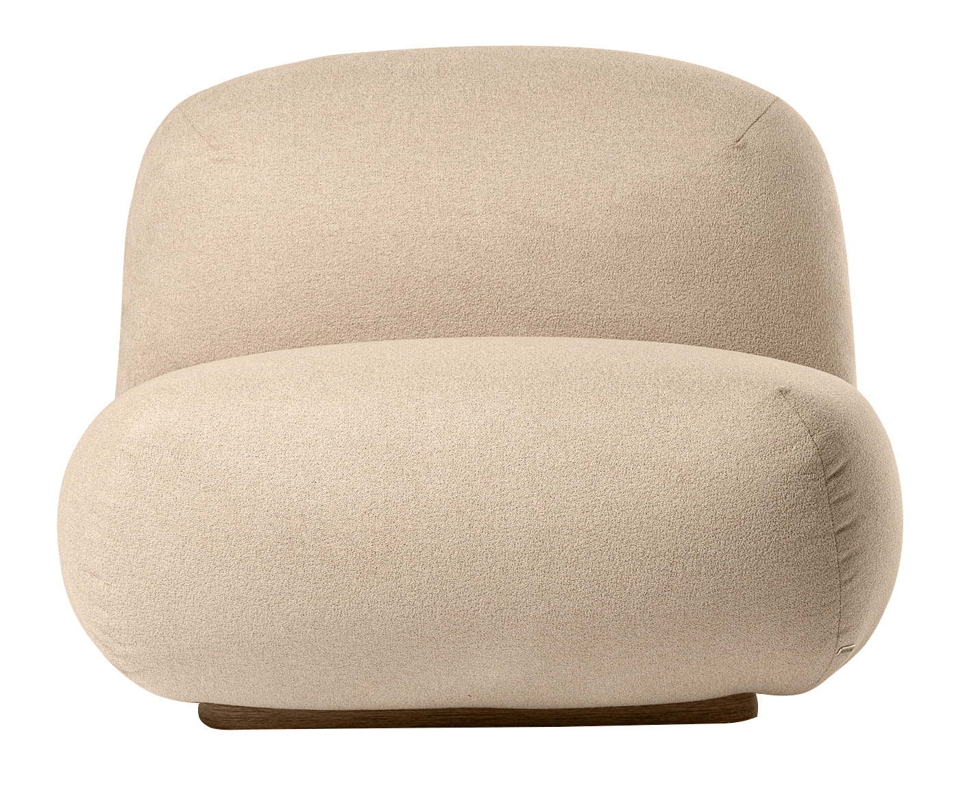 Poltrona em Veludo Boucle Nube Fendi image number 3