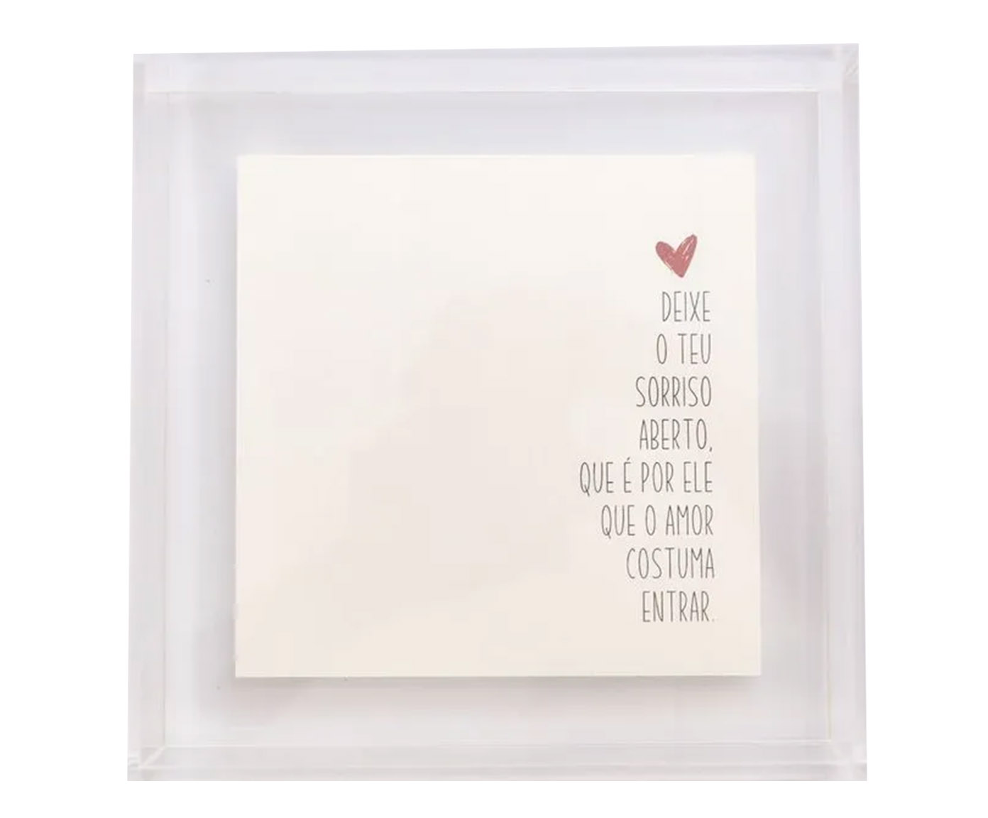 Quadro em Acr&iacute;lico "Sorriso Aberto" - image 0