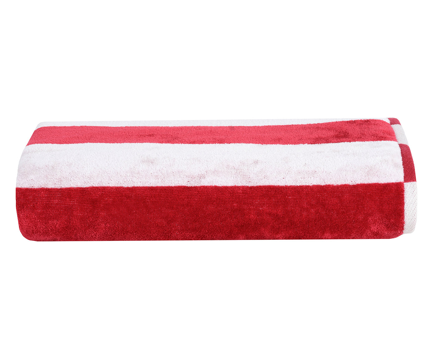 Toalha de Praia Maldivas Vermelho e Off-White image number 5