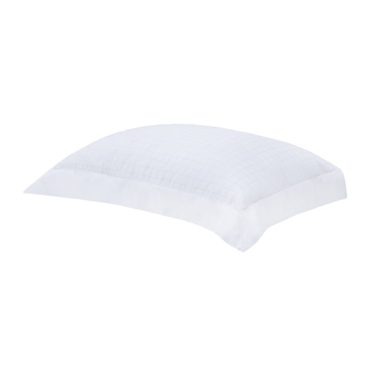 Fronha Damasck Square Cetim 300 Fios - Branco - image 0