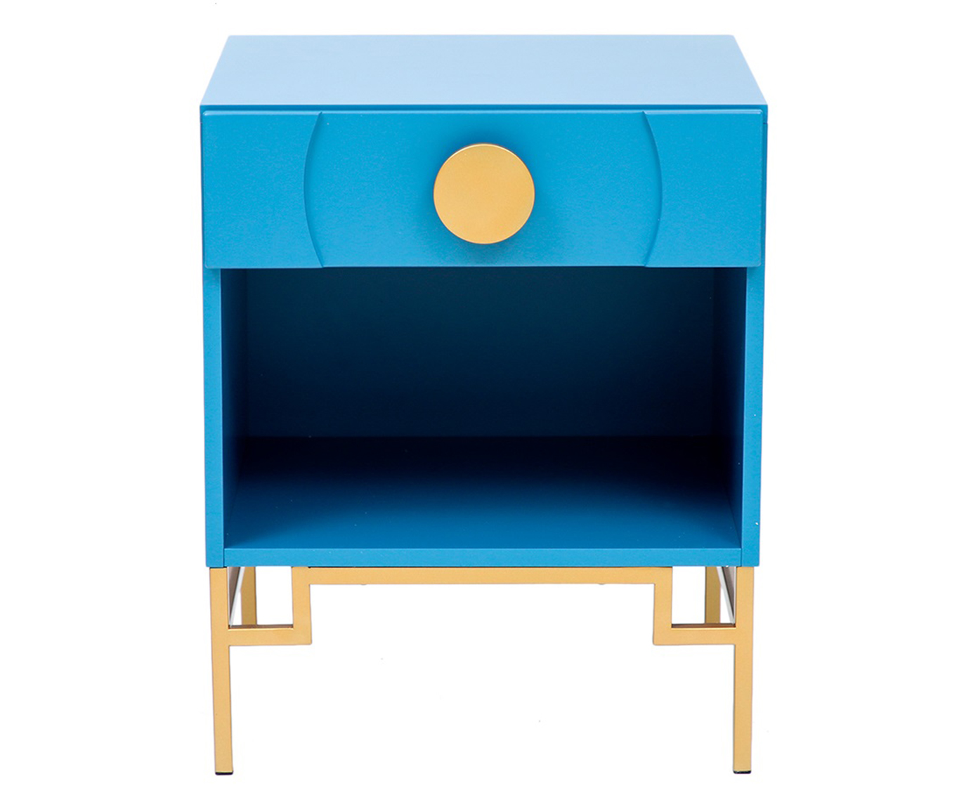 Mesa de Cabeceira Cerchio D'Oro com Nicho Lazuli - Azul image number 0