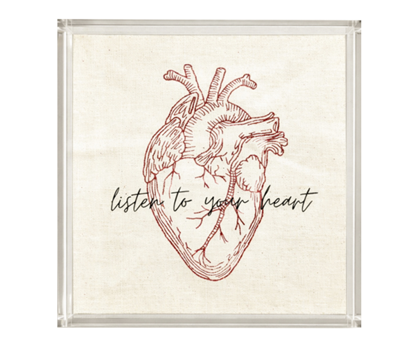 Quadro em Acr&iacute;lico "Listen To Your Heart" - image 0