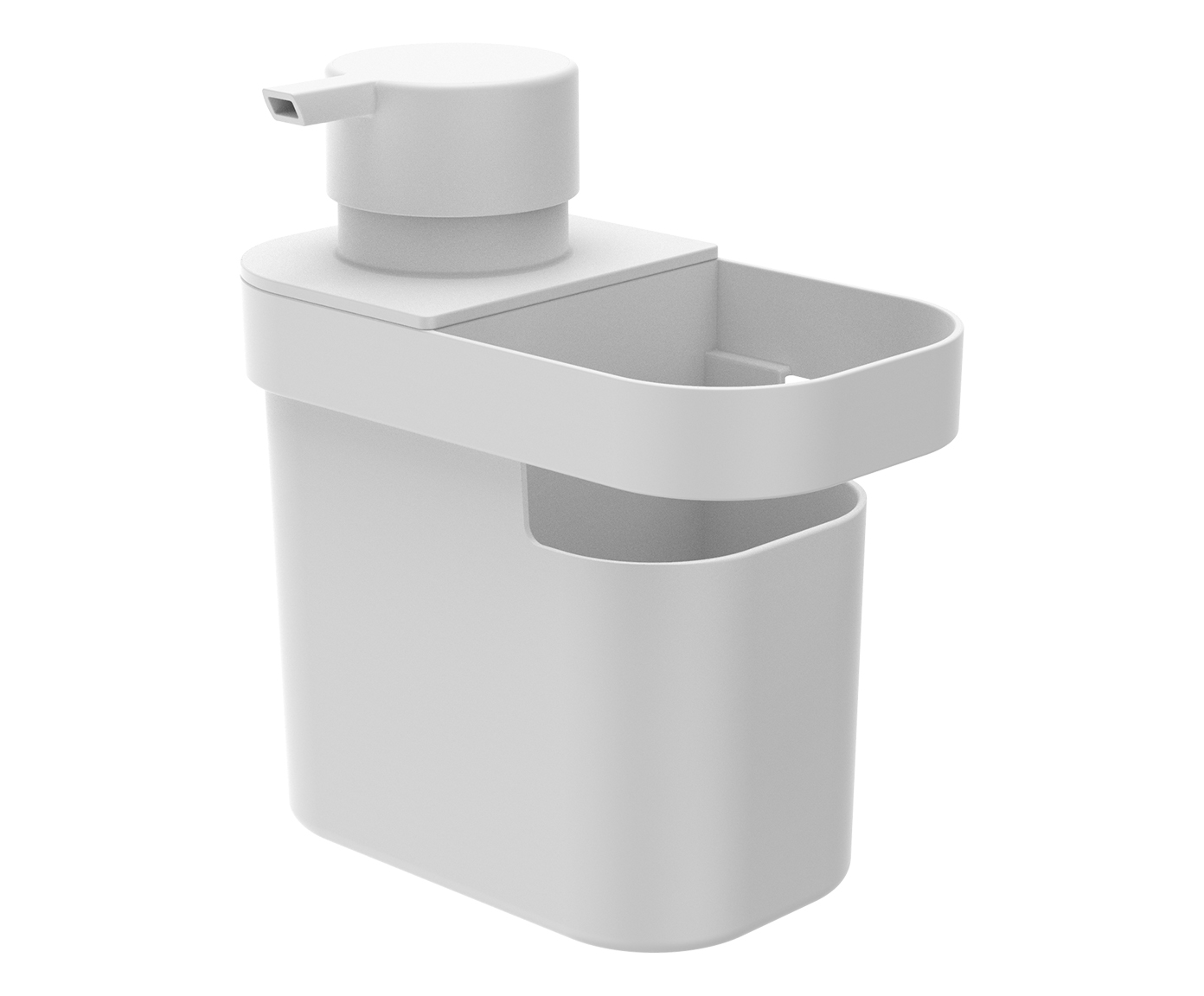 Dispenser de Detergente e Organizador Trium Branco - image 0