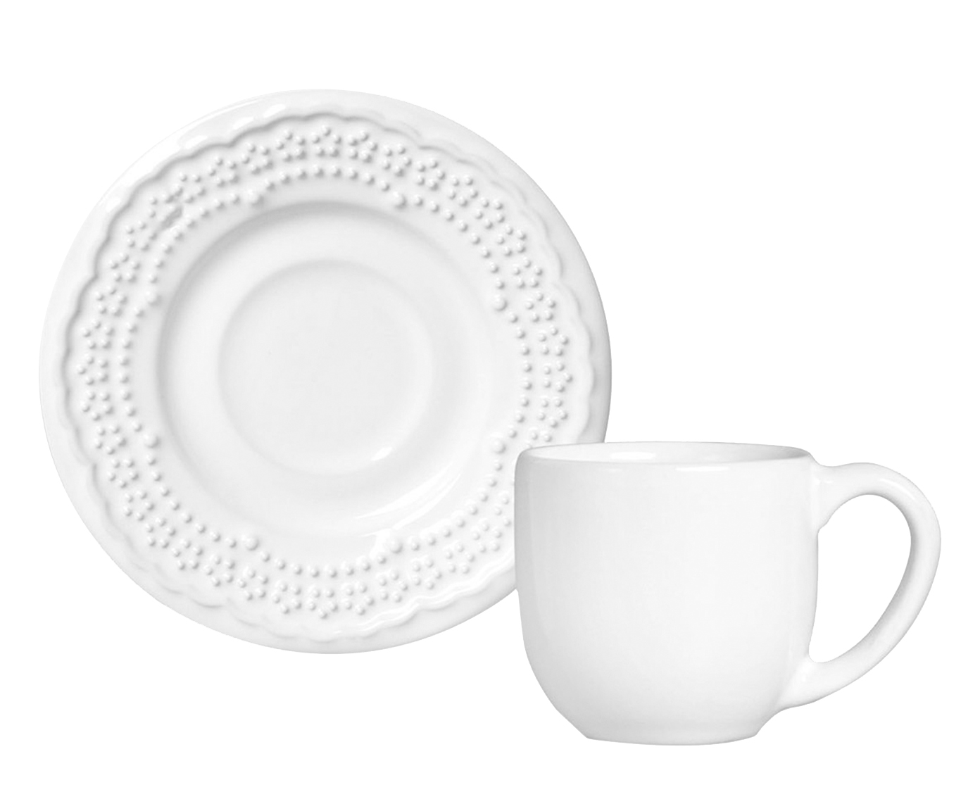 Jogo de Jantar Madeleine Branco I image number 4
