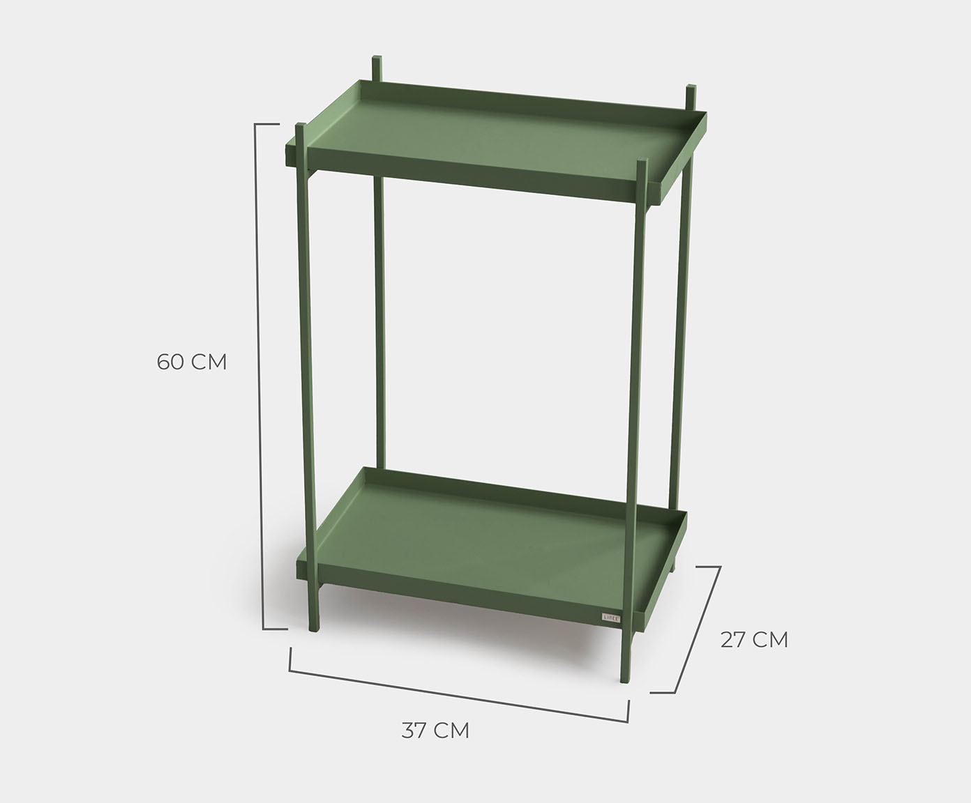 Mesa de Cabeceira Slim Wire Verde - image 1