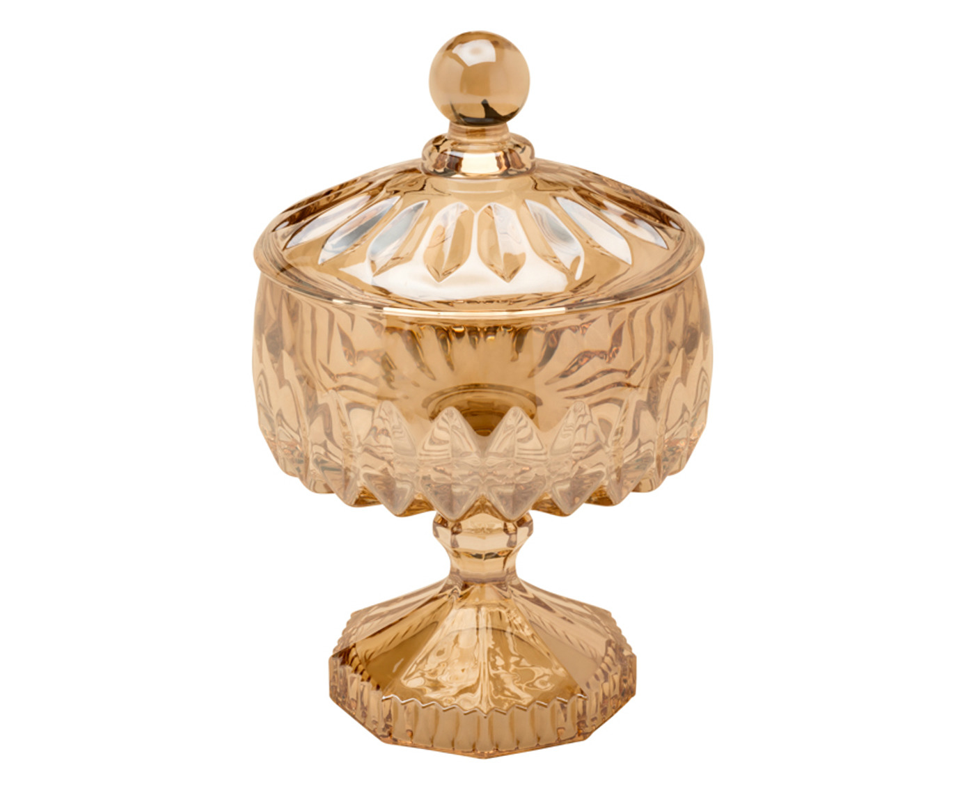 Bomboniere em Cristal Louise &Acirc;mbar - image 0