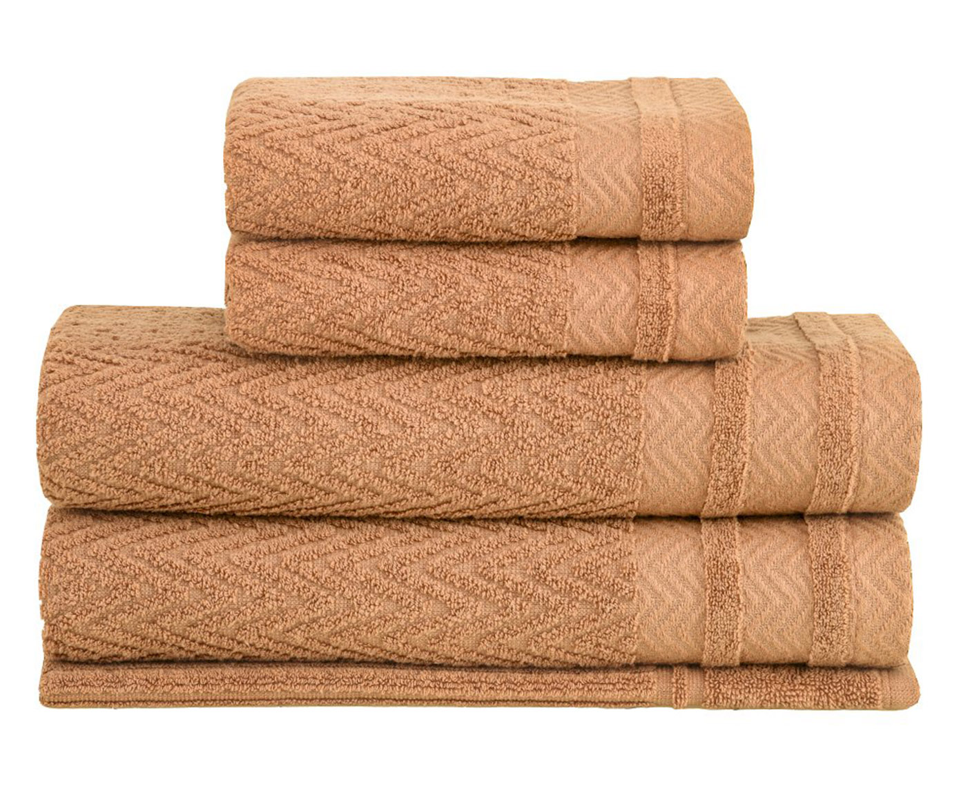 Jogo de Toalhas Soul Extra Soft Caramelo 5 pe&ccedil;as - image 0