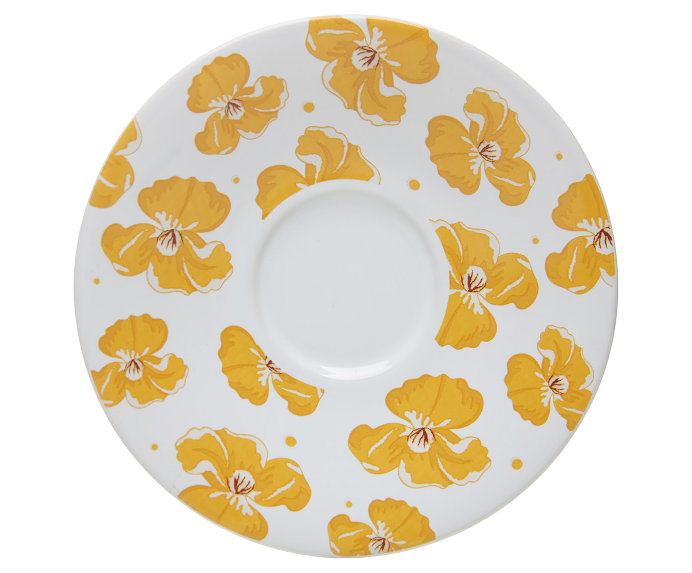X&iacute;cara para Ch&aacute; com Pires Doce Encanto Amarelo - image 1