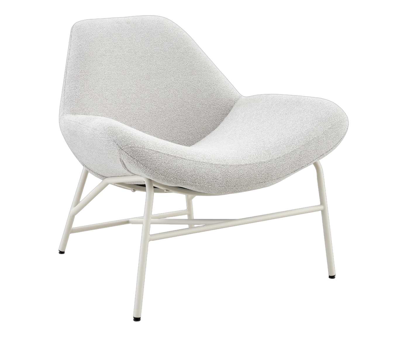 Poltrona Ariana Tecido Mescla Base Off White - image 0