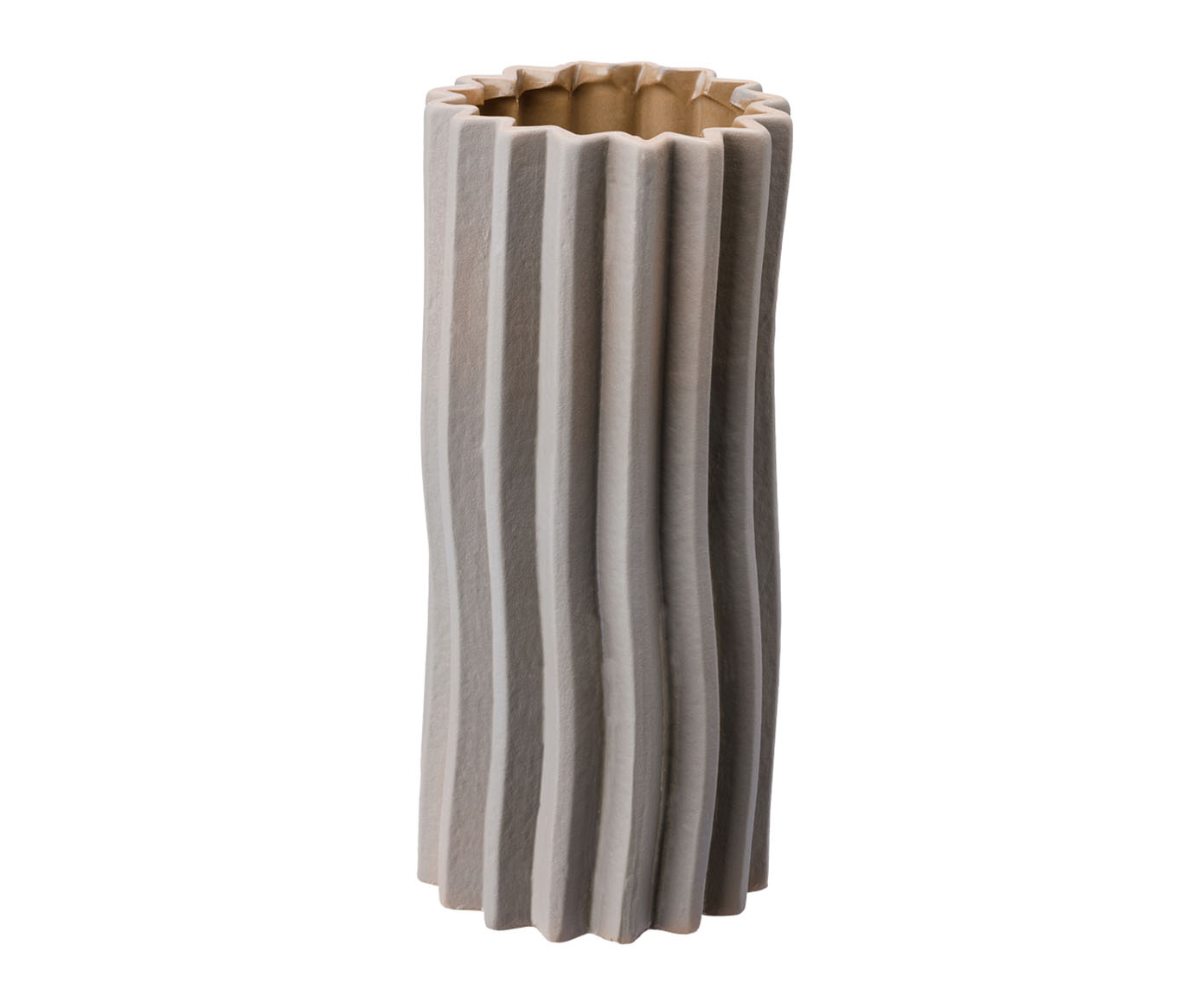 Vaso Cer&ecirc;mico Redondo Listras Fendi - image 0