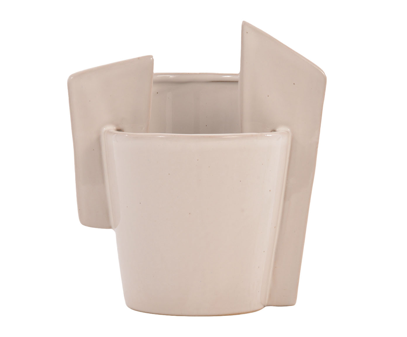 Dupla de Vasos Geo Branco - image 0