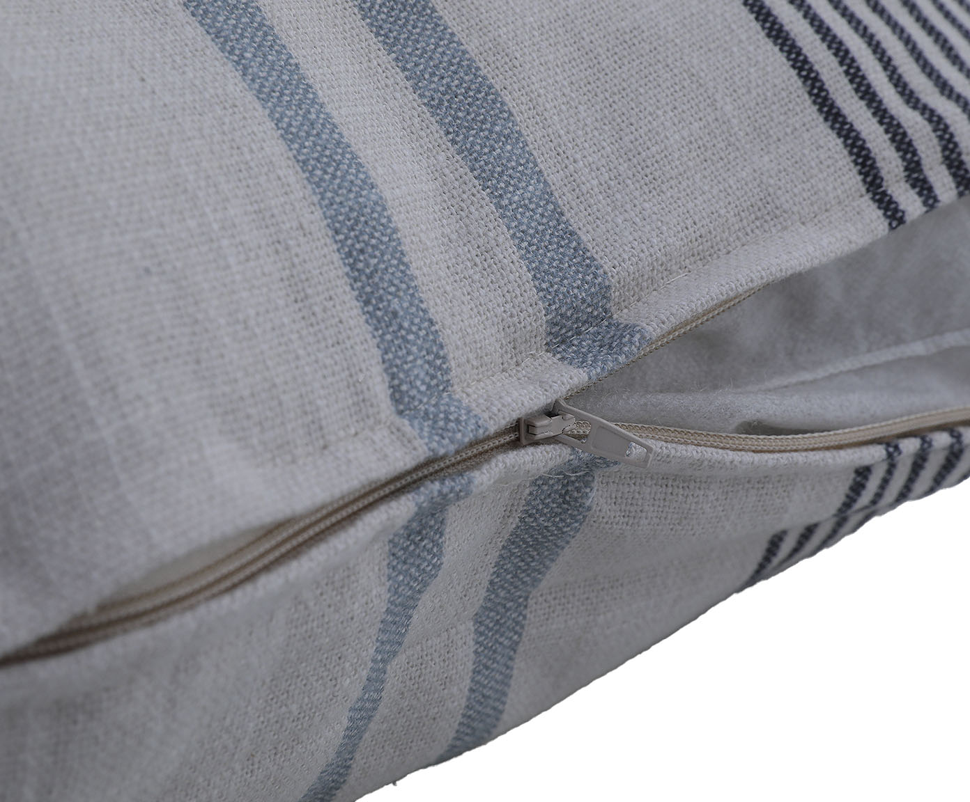 Capa de Almofada Avani Off-White e Azul - image 1