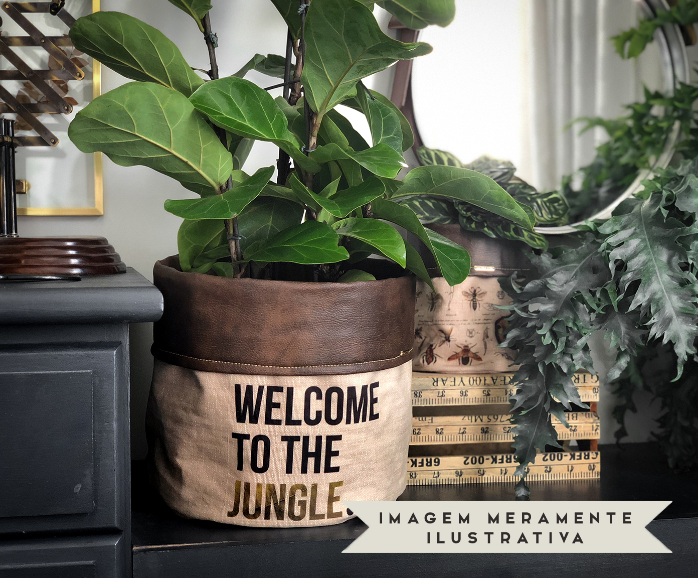 Cachepot Welcome To The Jungle Cru image number 4
