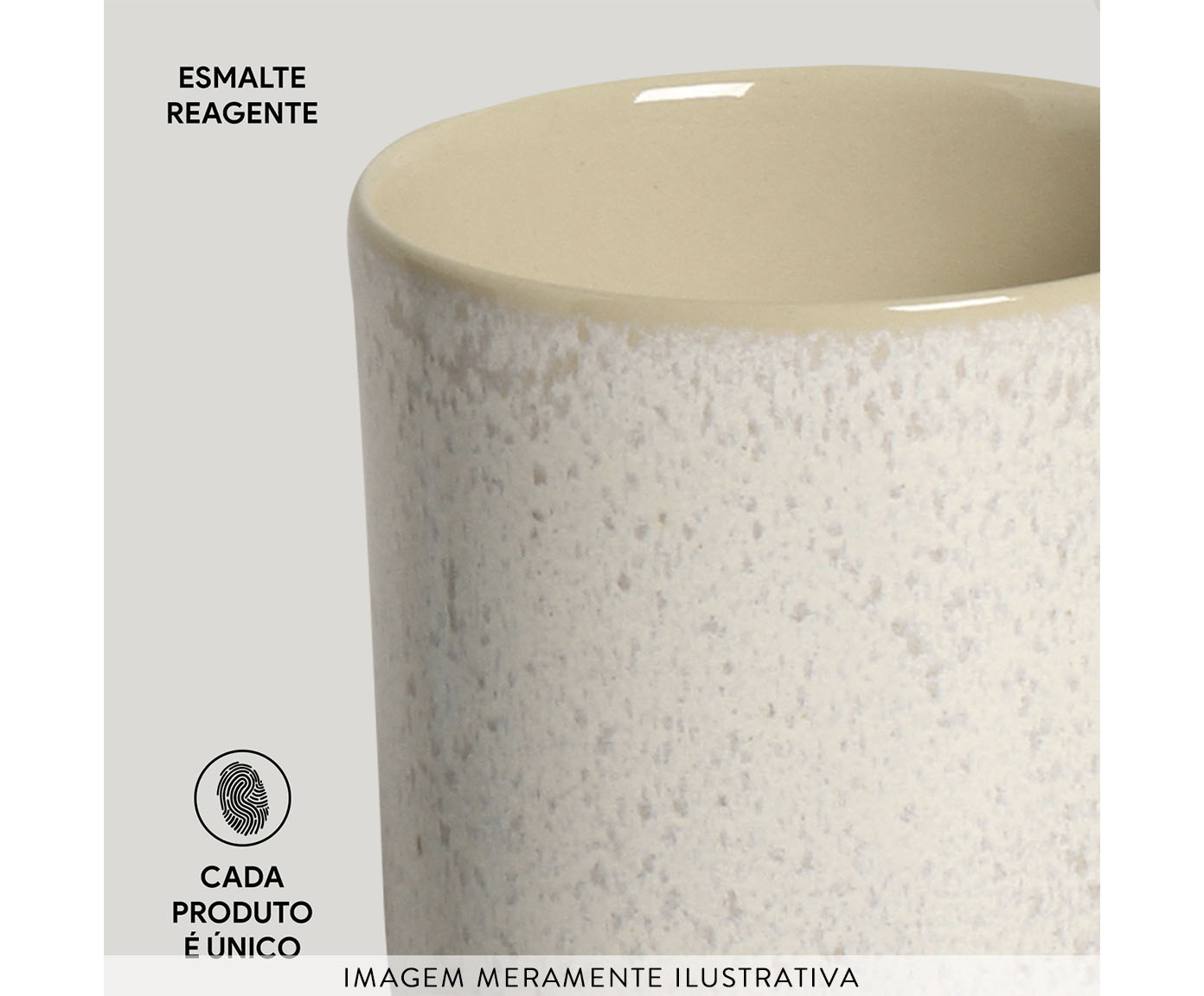 Jogo de Canecas Coup Stoneware Latte Cru image number 2