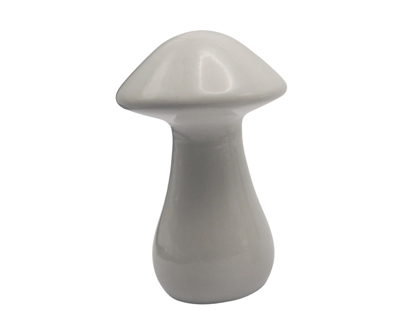 Escultura Cogumelo Fairy Branca - 13 cm - image 0