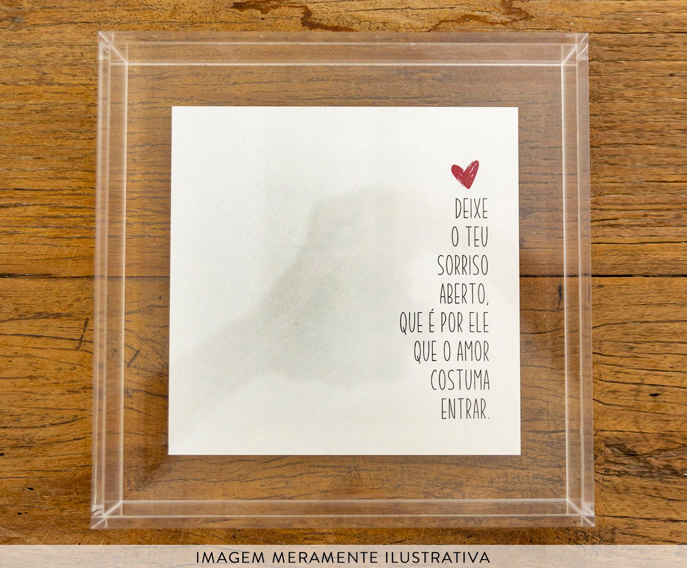 Quadro em Acr&iacute;lico "Sorriso Aberto" - image 1