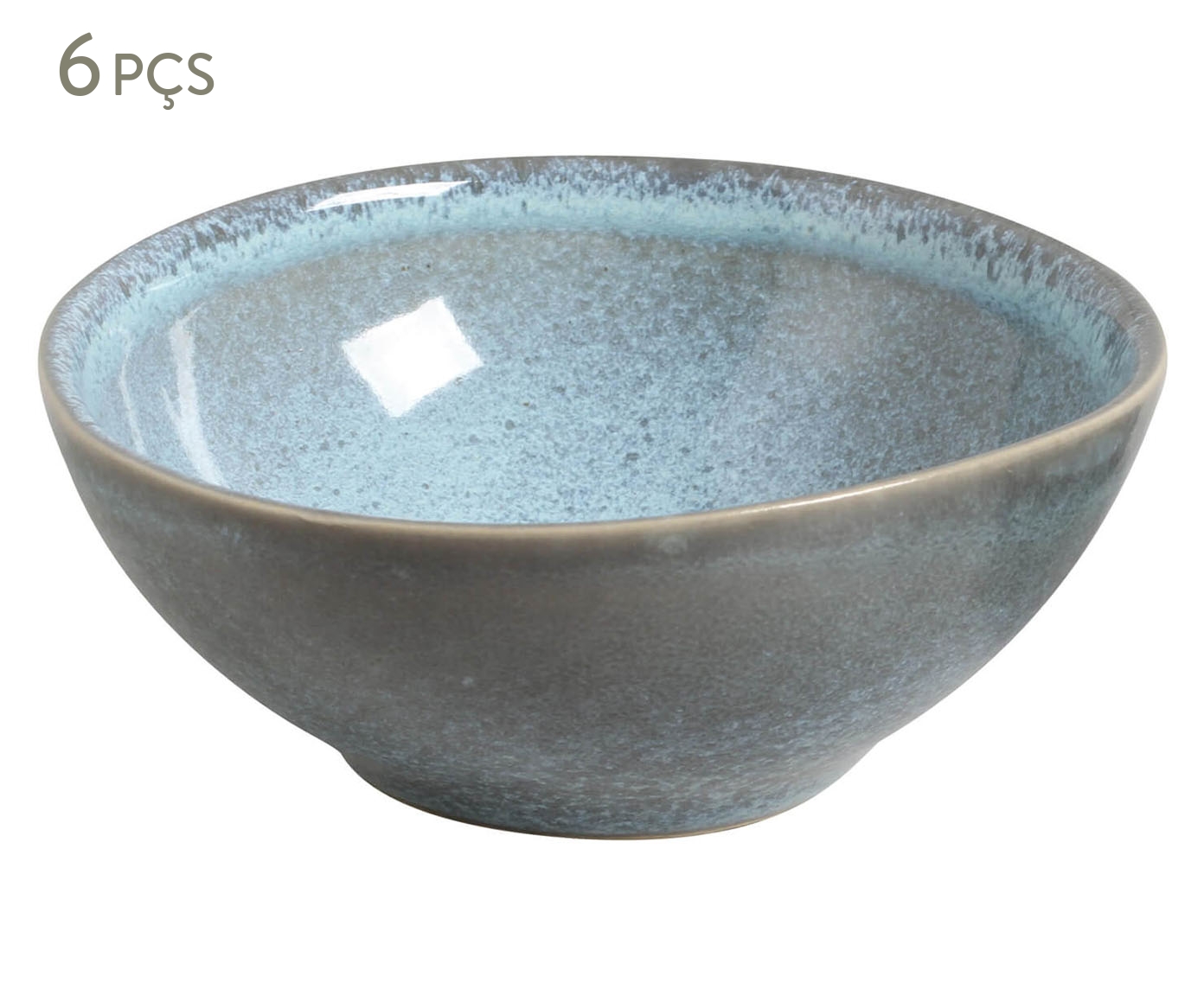 Jogo de Cumbucas Coup Stoneware Breeze Azul Claro - image 0