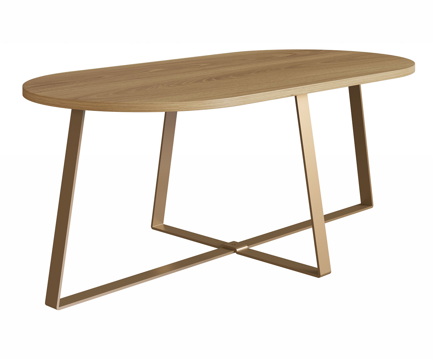 Mesa de Centro Ollier Dourada I - image 0