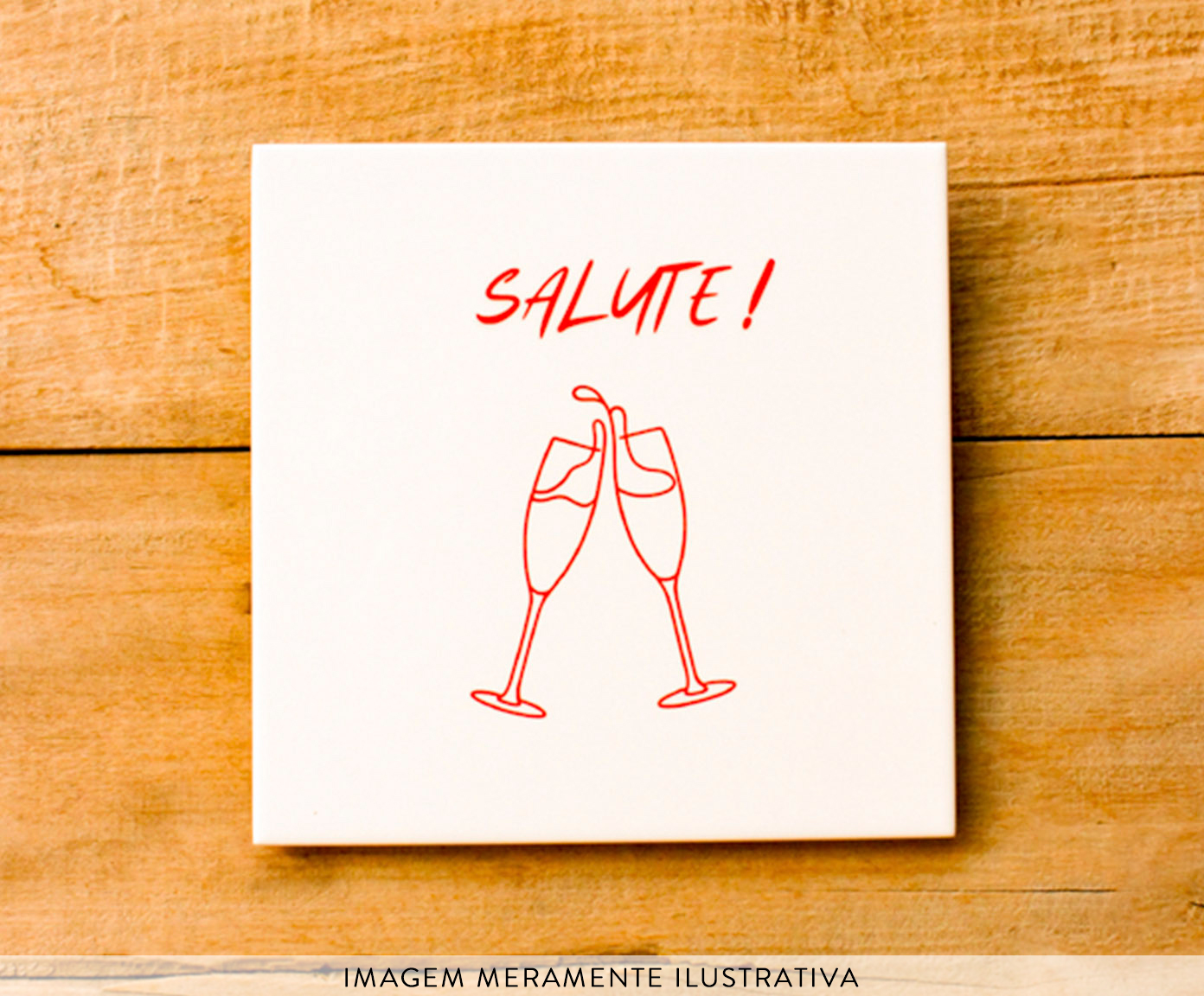 Azulejo Decorativo "Salute" - image 1