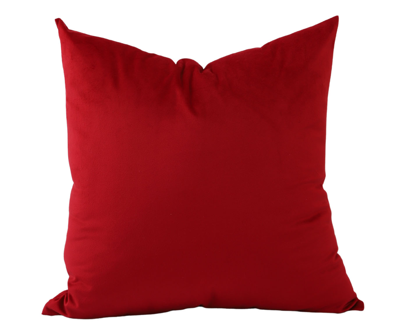 Almofada em Veludo Oveenia - Vermelho Cereja - image 0