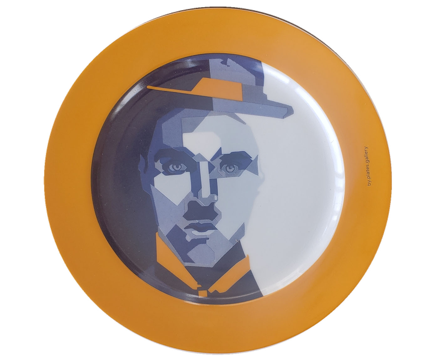 Prato de Porcelana Yellow Chaplin - image 0