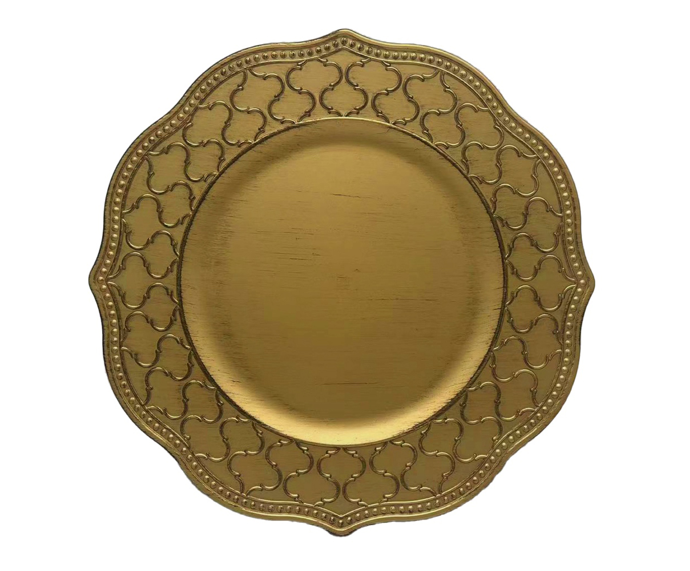 Sousplat Vintage Dourado - image 0