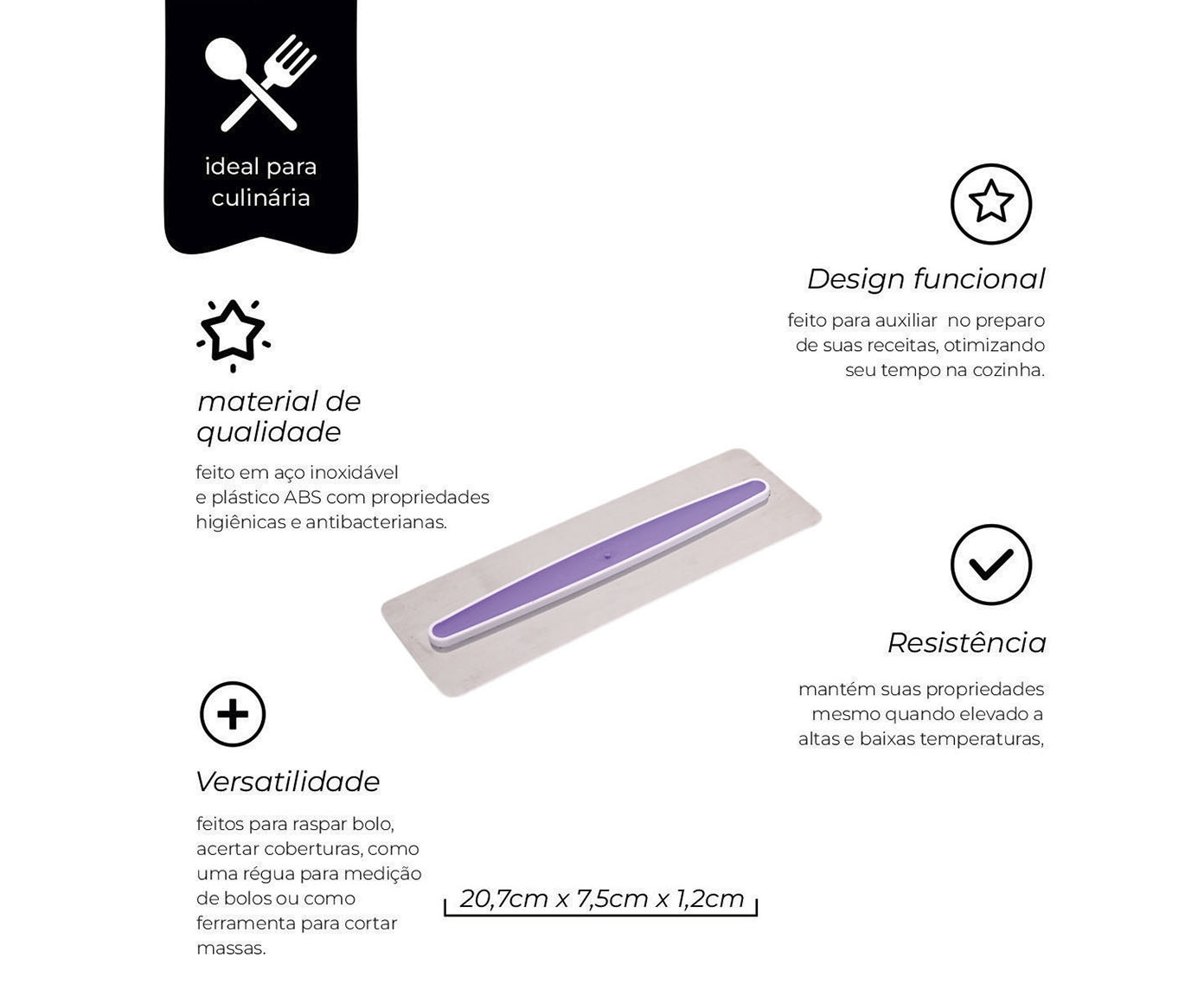 Raspador de Bolo Mature image number 3