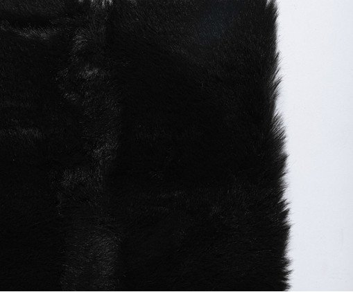 Passadeira Rabbit Fur Preto image number 2