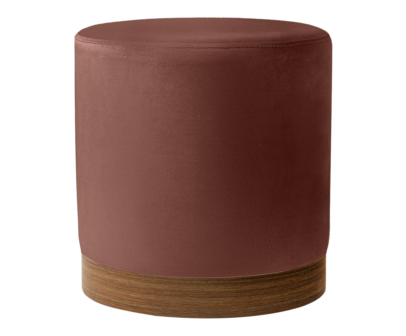 Puff em Veludo Harlow Pequeno Rose image number 1