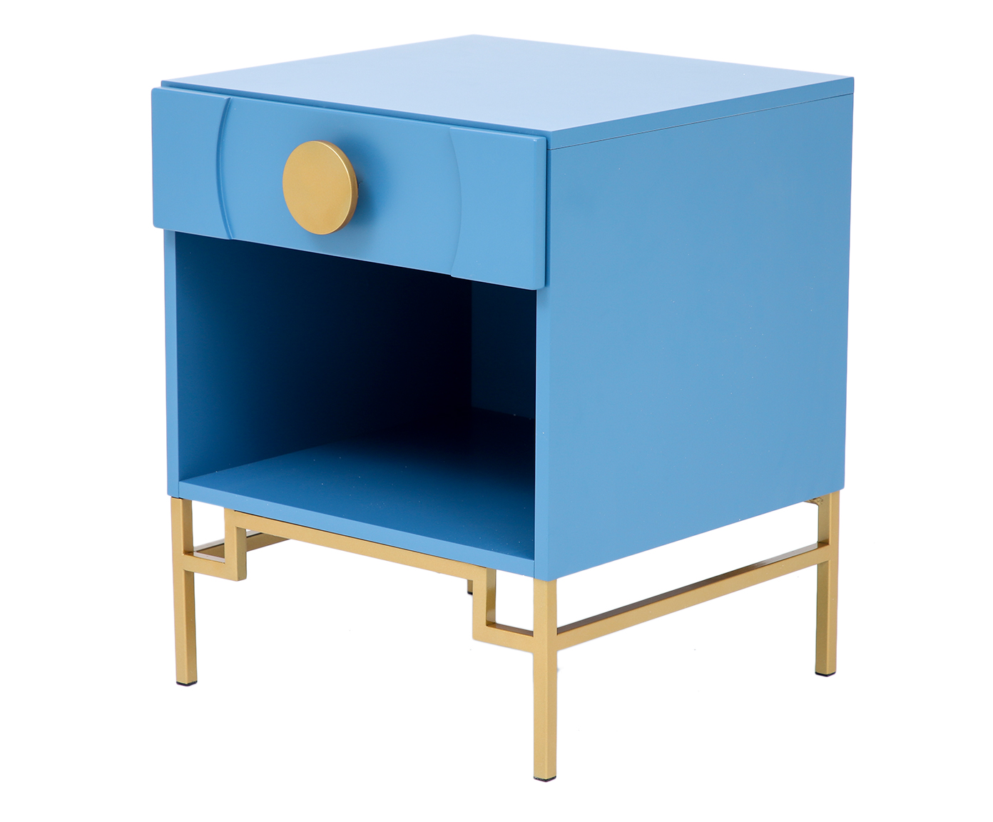 Mesa de Cabeceira Cerchio D'Oro com Nicho Lazuli - Azul - image 1