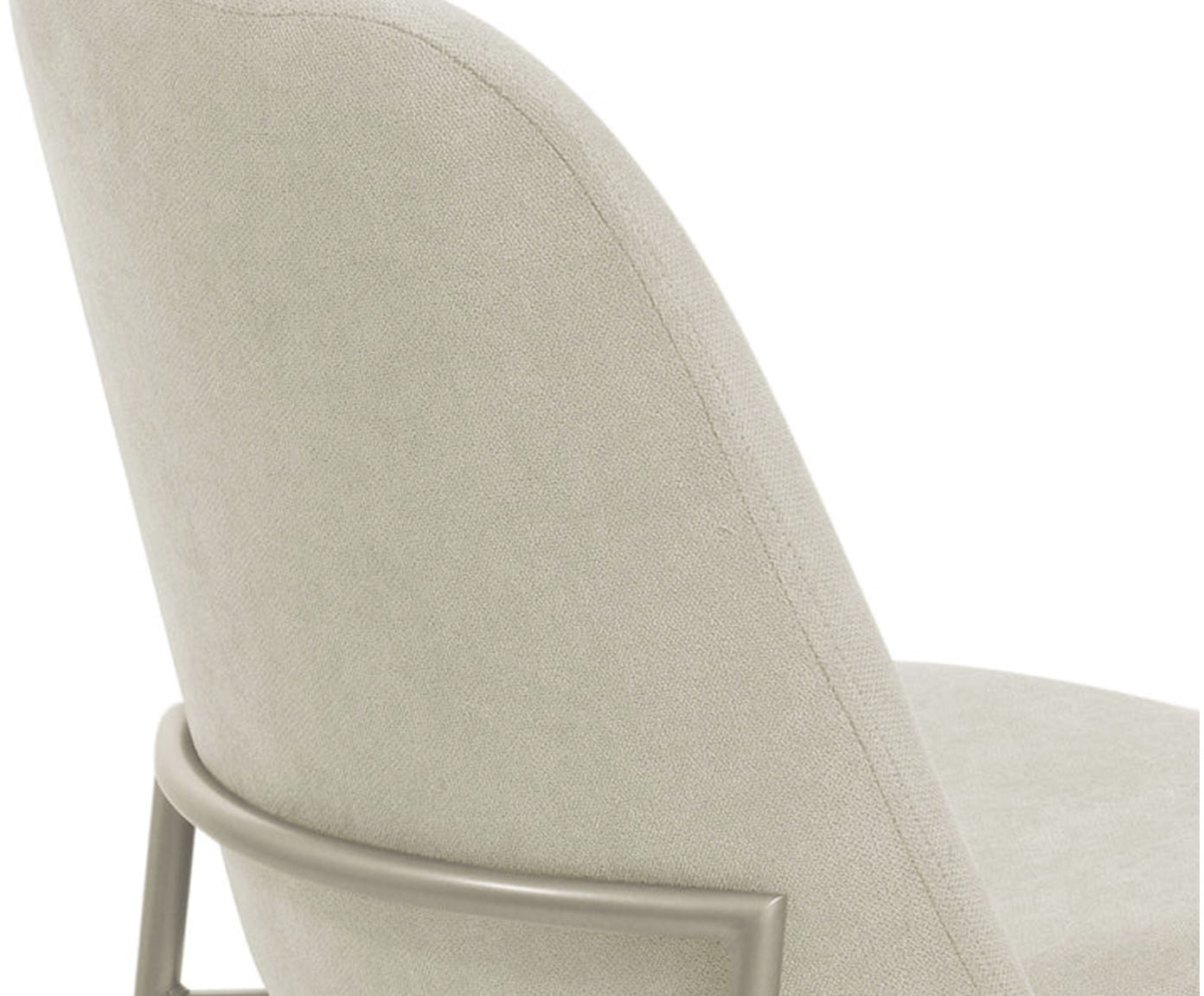 Conjunto de Cadeiras Lucille - Bege Soft Palha e Champanhe image number 3
