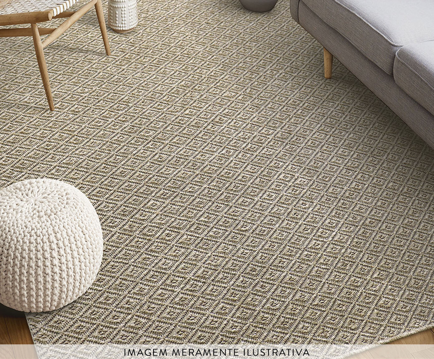 Tapete Tecido Eco Terra Ceramica Bege image number 2