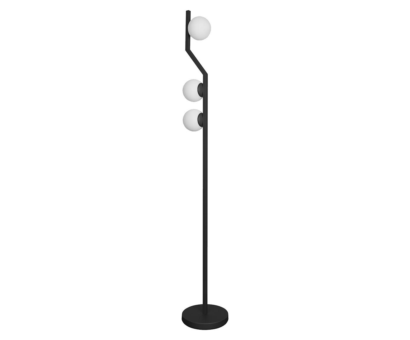 Lumin&aacute;ria de  Ch&atilde;o Lia Preto - Bivolt - image 0