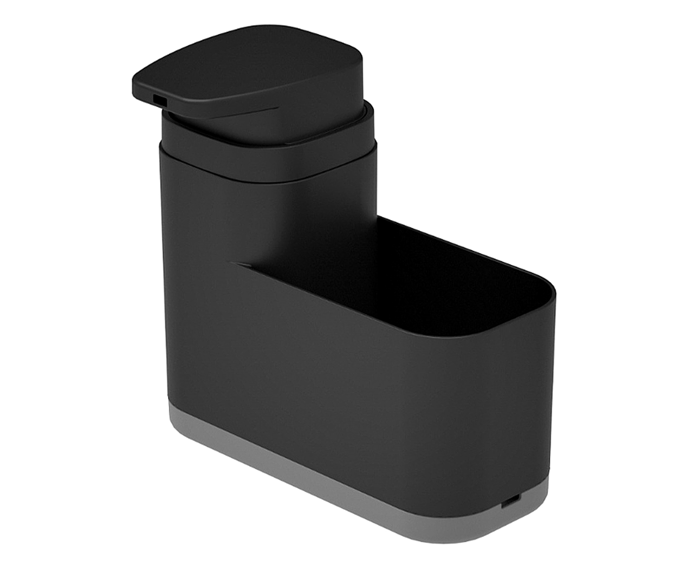 Dispenser Organizador de Detergente Liv Fechado Preto - image 0