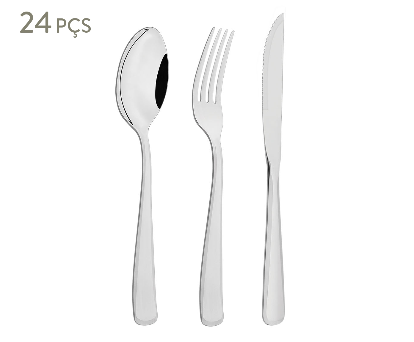 Faqueiro em Inox Pacific - image 0