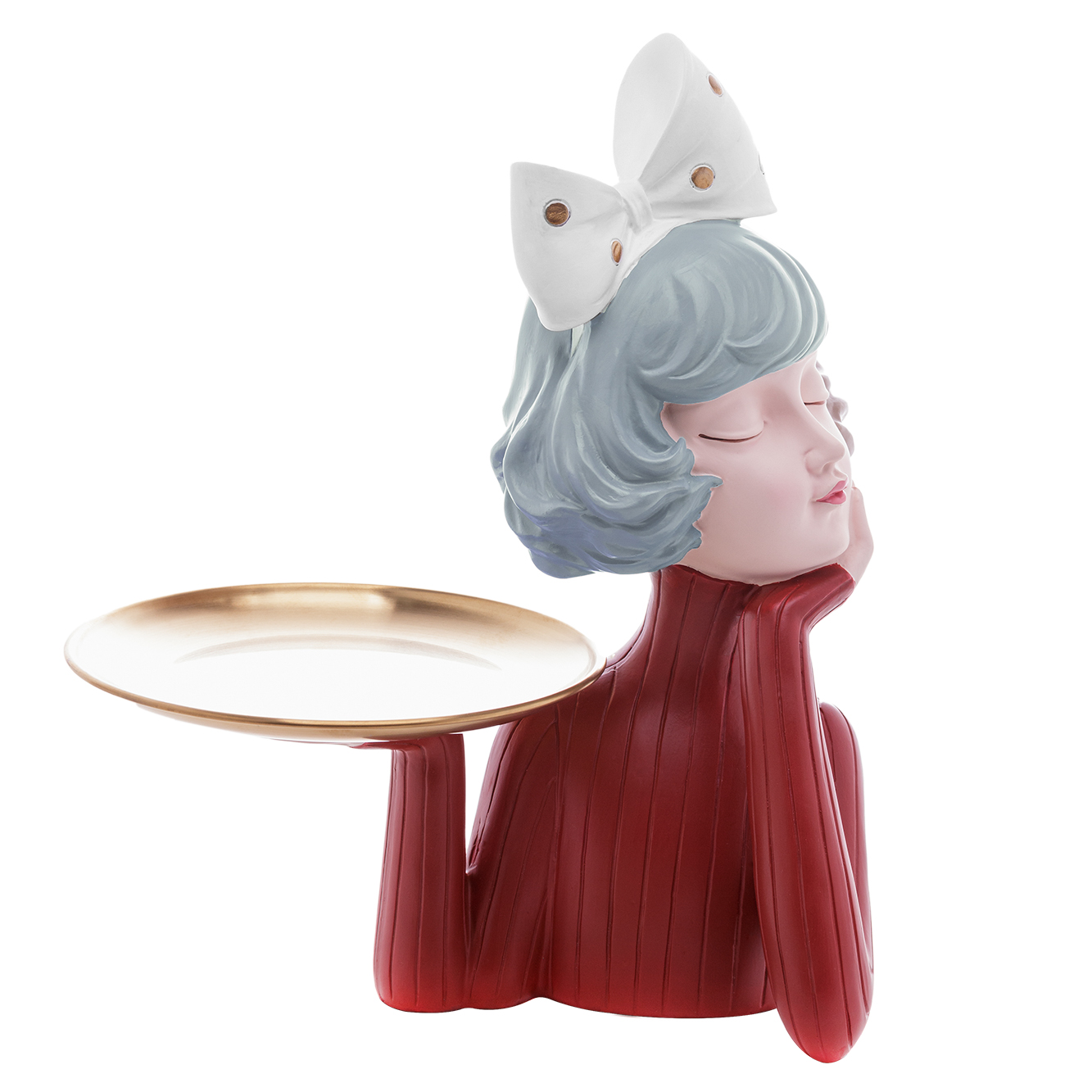 Adorno Boneca com Bandeja - image 1
