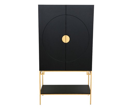 Cristaleira Cerchio D'Oro - Preto - image 0