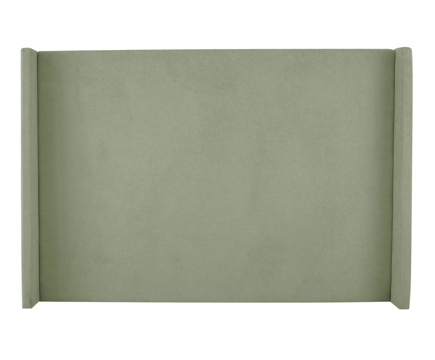Cabeceira em Boucle Aveludado Classic Verde - image 1