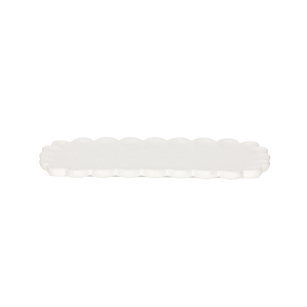 Bandeja Decorativa Daimoneds Off White - image 1
