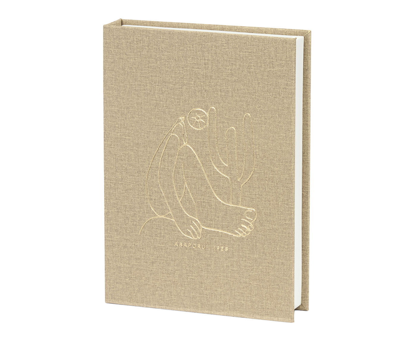 Livro-Caixa Abaporu em Mdf e Pu - image 0