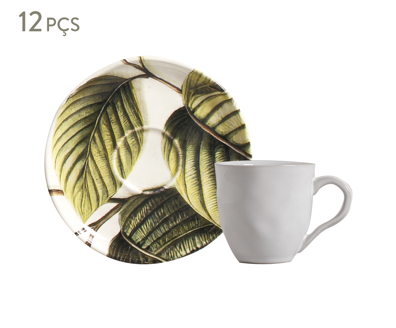 Jogo de X&iacute;caras para Caf&eacute; Bio &Eacute;den Floral - image 0