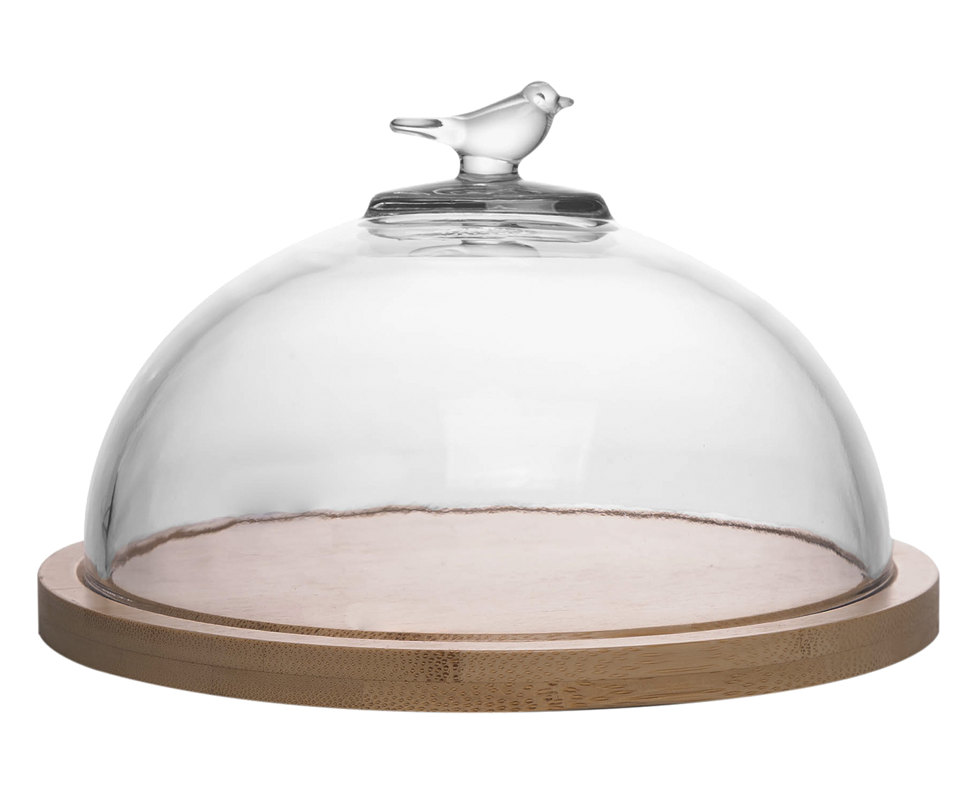 Queijeira com Base de Bambu Bird - image 0