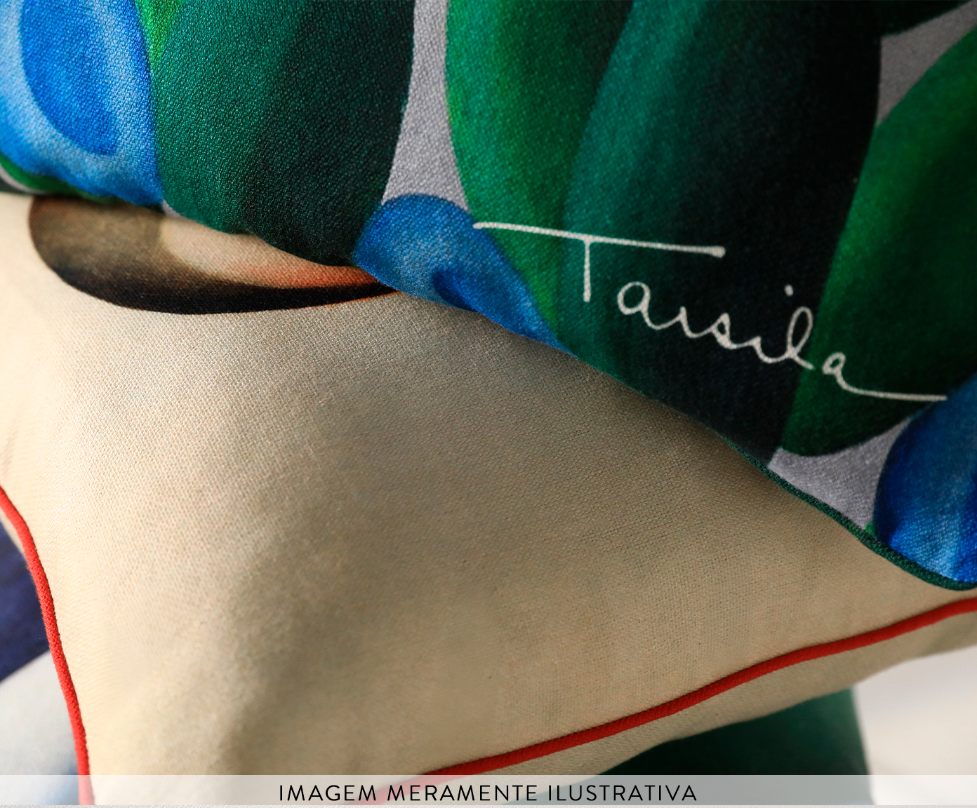 Capa de Almofada Estampada A Lua de Tarsila do Amaral image number 4